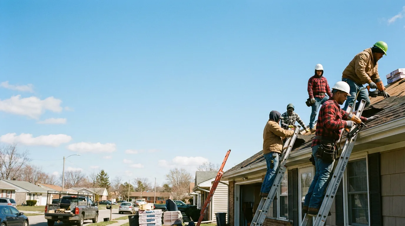 Roofing in Cortland, IL near me